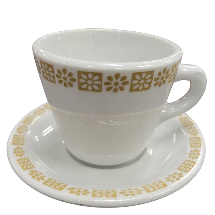 SHO160 Flat Cup & Saucer Set