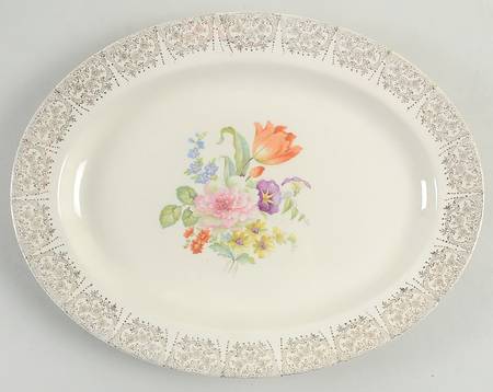 SLM170 12" Oval Serving Platter