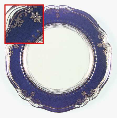 Lancaster Cobalt (Cream Body) by Spode