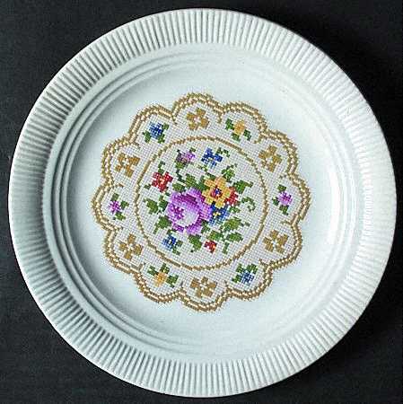 Petit Point Rose by Salem