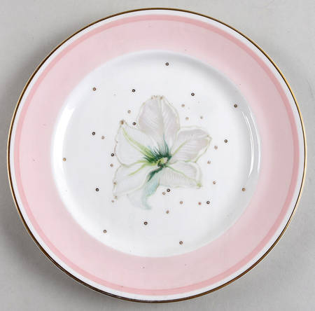 Clematis Salad Plate
