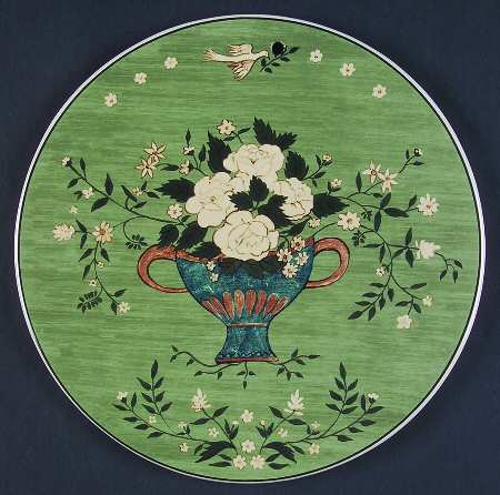 Brandon Rose 9" Round Trivet