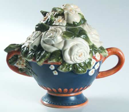 Brandon Rose Teapot & Lid