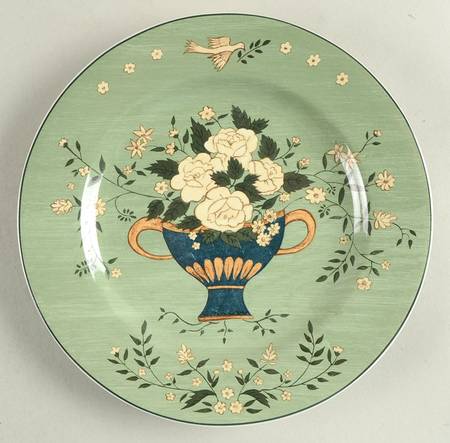 Brandon Rose Salad Plate