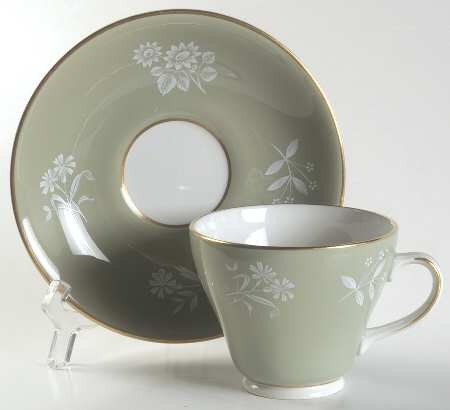 Clarendon Footed Cup & Saucer Set