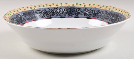 Confetti 9" Round Vegetable Bowl