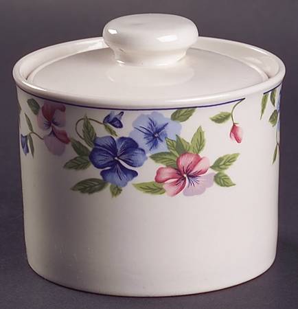 Freesia Sugar Bowl & Lid