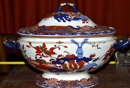 3248 (King George IV Coronation Pattern) Oval Tureen & Lid