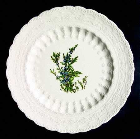 Bermuda Flowers Luncheon Plate