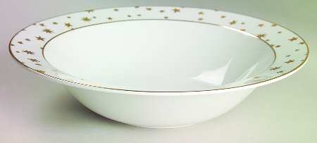 Galaxy White 10" Round Vegetable Bowl by Sakura