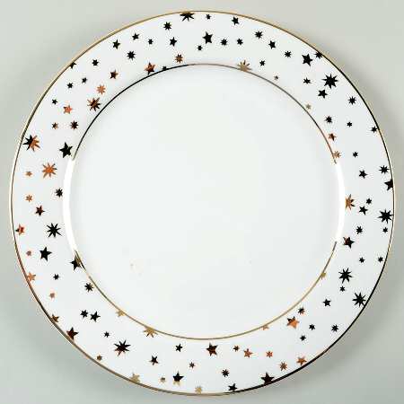 Galaxy White 12" Chop Plate (Round Platter) by Sakura