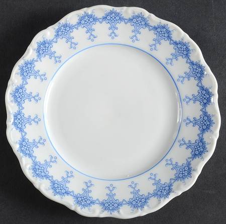 Bettie Bleu Bread & Butter Plate