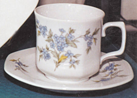 SLT171 Footed Cup & Saucer Set