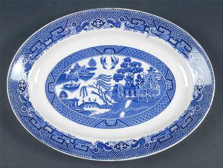 Willow 12" Oval Serving Platter