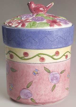 Birds and The Bees Extra Large Canister & Lid