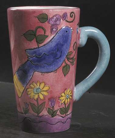Birds and The Bees Latte Mug