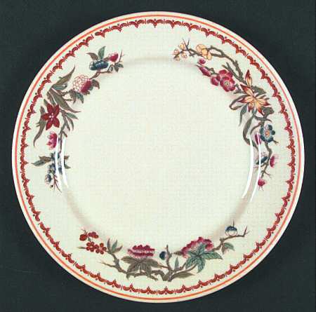 Bombay (Restaurant, Floral, No Bird) Salad Plate