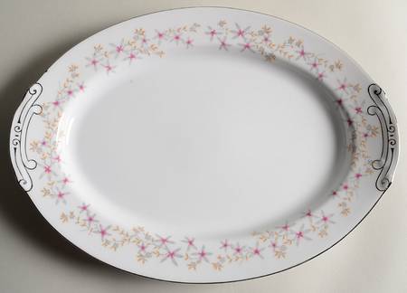 Romance 14" Oval Serving Platter