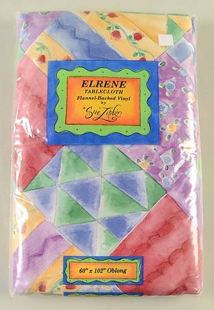 Sweet Shoppe Oblong Vinyl Tablecloth