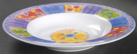 Sweet Shoppe Large Melamine Rim Soup Bowl
