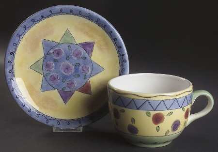 Sweet Shoppe Cafe Au Lait Cup & Saucer Set