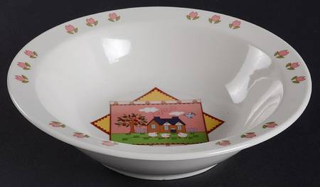 Country Time Rim Cereal Bowl
