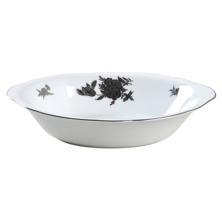 397 (Scalloped Edge) 10" Oval Vegetable Bowl
