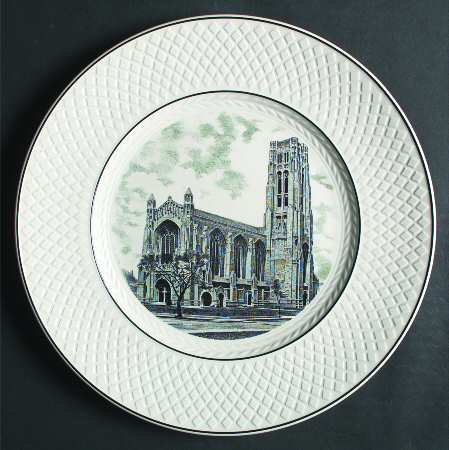 Masonic Temple Plates Dinner Plate