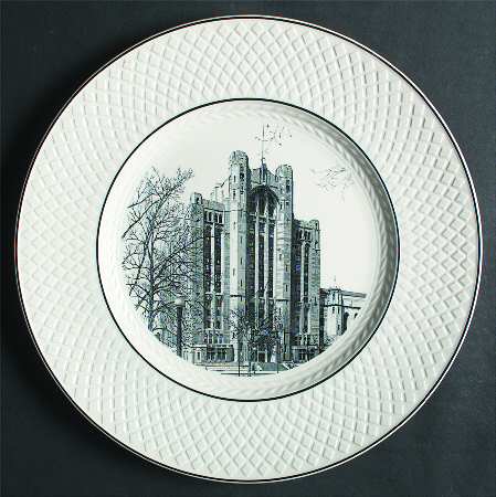 Masonic Temple Plates by Spode