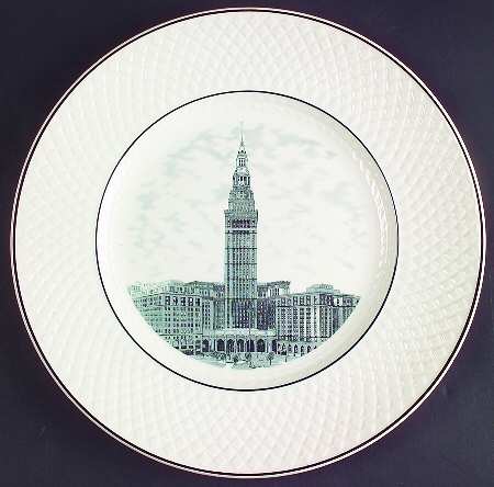 Masonic Temple Plates Dinner Plate