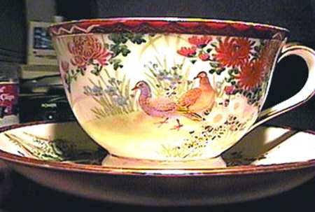 SOK5 Footed Cup & Saucer Set