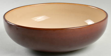 Nova Brown 9" Round Vegetable Bowl