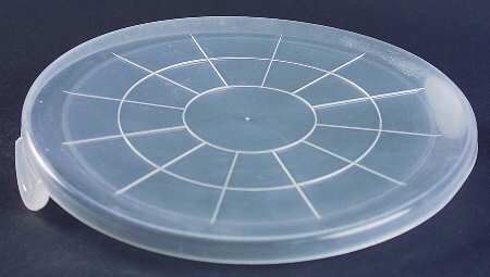 Nova Brown 6" Storage Ceramic Bowl Plastic Lid