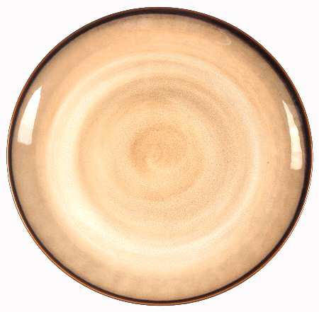 Nova Brown 15" Chop Plate (Round Platter)