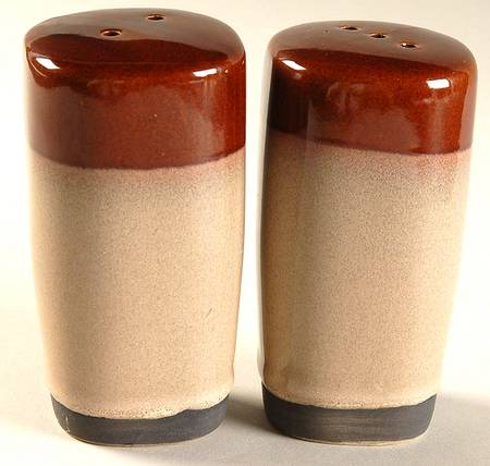 Nova Brown Salt & Pepper Set