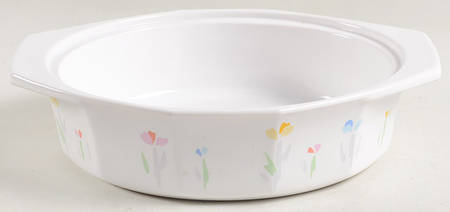 Fresh Mint (Made In Japan) 2 Qt Round Covered Casserole No Lid
