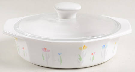 Fresh Mint (Made In Japan) 2 Qt Round Covered Casserole