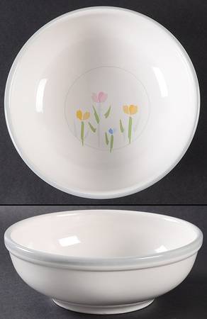 Fresh Mint (Made In Japan) 7" Round Vegetable Bowl