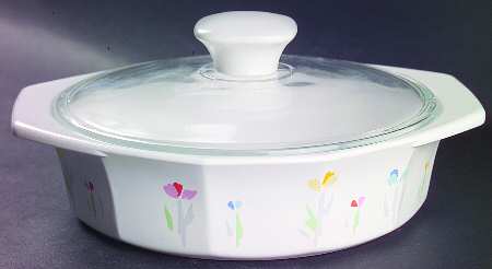 Fresh Mint (Made In Japan) 1 Pt Round Covered Casserole by Studio Nova