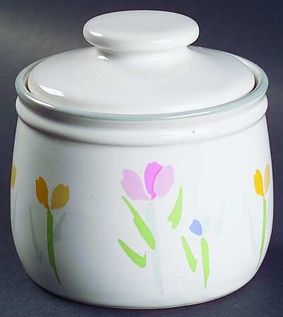 Fresh Mint (Made In Japan) Sugar Bowl & Lid