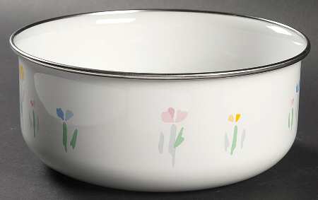 Fresh Mint (Made In Japan) Large Metal Mixing Bowl