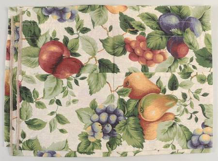 Sonoma (Tan Body, Rim Shape) 68" X 12" Curtain Valance