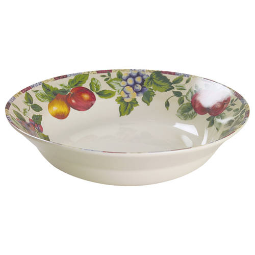 Sonoma (Tan Body, Rim Shape) 9" Round Vegetable Bowl