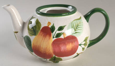 Sonoma (Tan Body, Rim Shape) Teapot No Lid