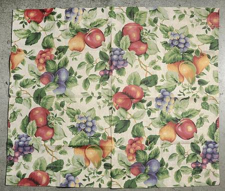 Sonoma (Tan Body, Rim Shape) Curtain Panel 27" X 26"