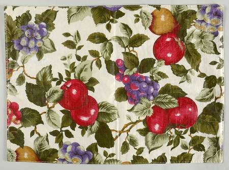 Sonoma (Tan Body, Rim Shape) Placemat-Vinyl/Reversible