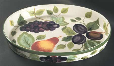 Sonoma (Tan Body, Rim Shape) 14" Oval Baker