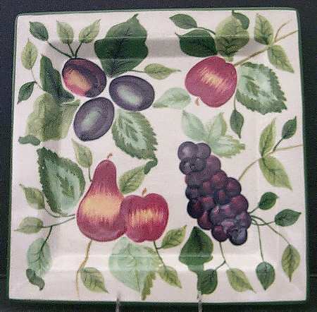 Sonoma (Tan Body, Rim Shape) 14" Square Platter