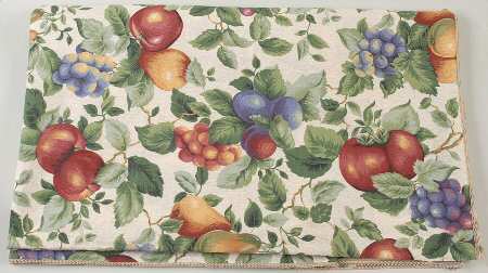 Sonoma (Tan Body, Rim Shape) 60" X 82" Rectangular Tablecloth