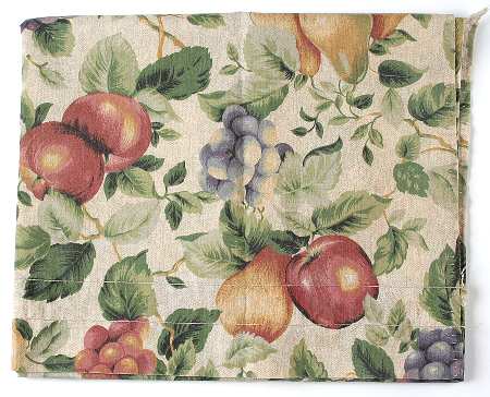 Sonoma (Tan Body, Rim Shape) 32" X 29" Valance Curtain